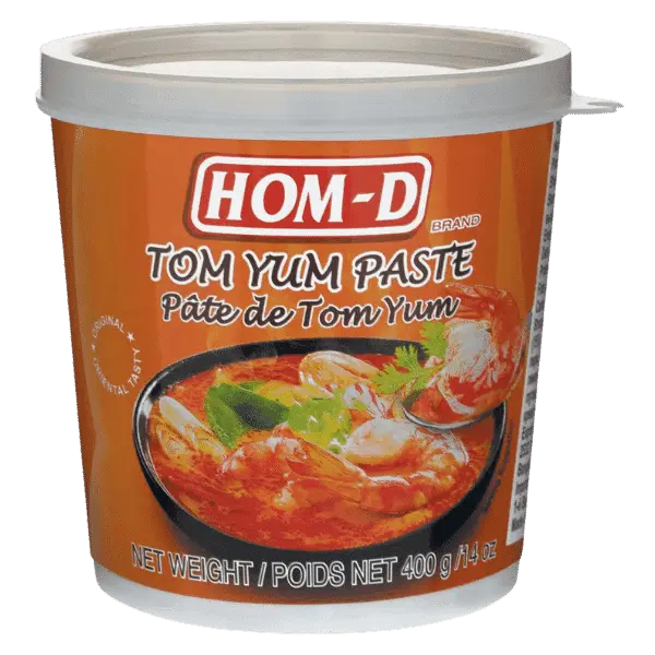 Паста Том Ям HOM-D 400гр пластик, 24шт/кор, Таиланд
