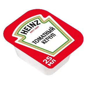 Кетчуп томатный Heinz дип-пот 25мл, 125шт/кор 