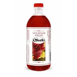 Уксус винный красный Oliveto 1л ПЭТ, 12шт/кор