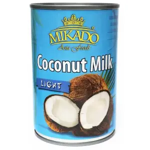 Молоко растительное кокосовое Лайт 5-7% MIKADO 400мл, 12шт/кор