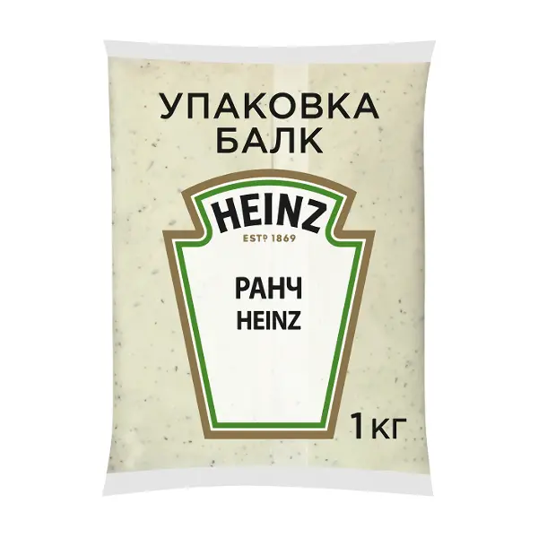 Соус Ранч чесночный  Heinz 1кг, 6шт/кор 