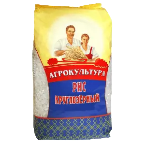 Рис круглозерный Агрокультура 800гр, 12шт/кор