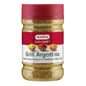 Приправа Гриль Аргентина F с солью в оболочке из жира KOTANYI 830гр п/банка, 6шт/кор