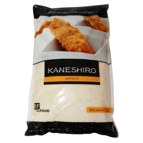 Сухари панировочные Панко 4мм Premium Kaneshiro 1кг, 10шт/кор, Малайзия