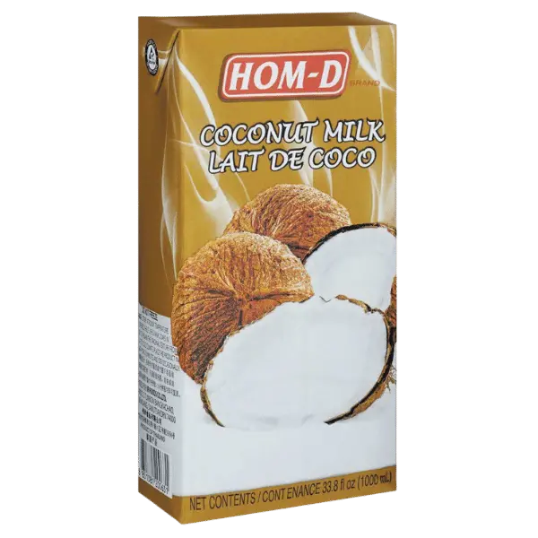 Кокосовое молоко ТМ "HOM-D", Таиланд, 1л*12, тетрапак