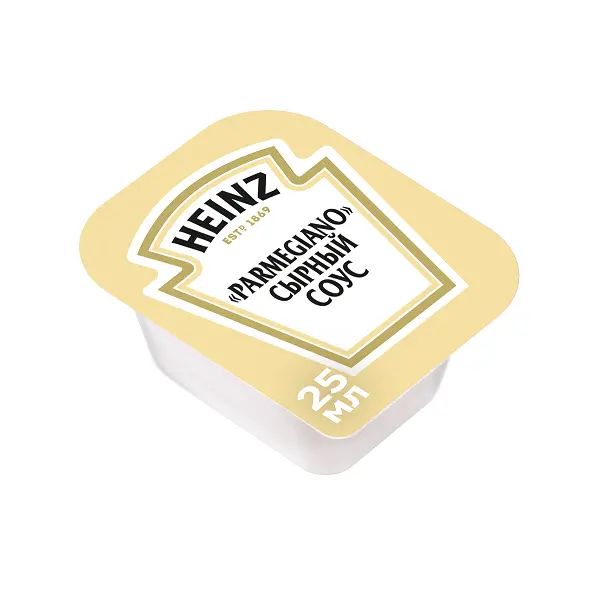 Соус сырный Пармеджано Heinz дип-пот 25мл, 125шт/кор 