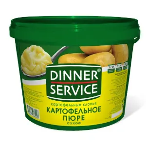 Картофельное пюре Dinner Service 3,7кг ведро