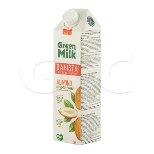 Молоко растительное миндальное на рисовой основе Green Milk Professional 1л, 12шт/кор