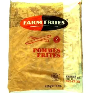 Картофель фри 7мм Farm Frites 2,5кг, 4шт/кор