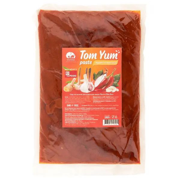 Паста Том Ям Chang 400гр пакет, 24шт/кор, Таиланд