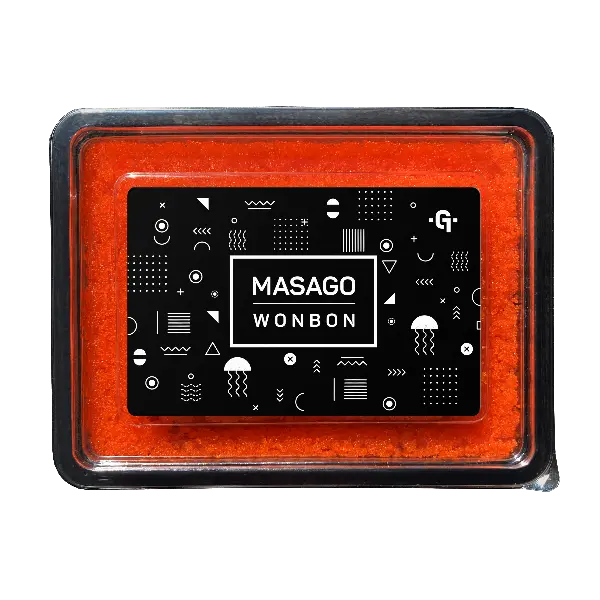Икра Масаго оранжевая Вонбон 500гр, 8шт/кор, Россия